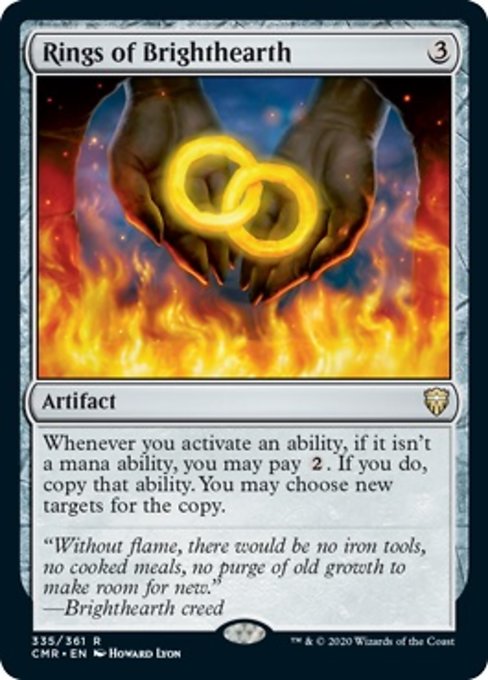 Rings of Brighthearth (Commander Legends) Medium Play