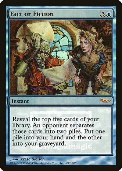 Fact or Fiction (Promos: FNM) Near Mint Foil
