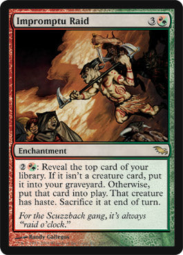 Impromptu Raid (Shadowmoor) Heavy Play