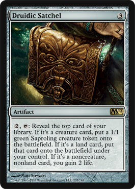 Druidic Satchel (Magic 2012 Core Set) Near Mint Foil
