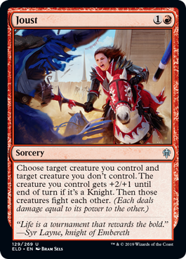 Joust (Throne of Eldraine) Near Mint