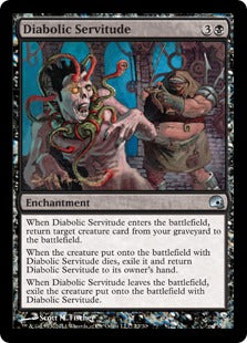 Diabolic Servitude (Premium Deck Series: Graveborn) Near Mint Foil