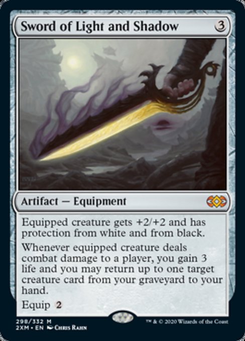 Sword of Light and Shadow (Double Masters) Near Mint Foil