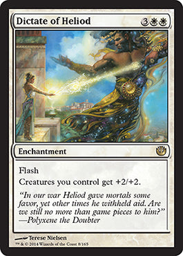 Dictate of Heliod (Journey into Nyx) Light Play Foil