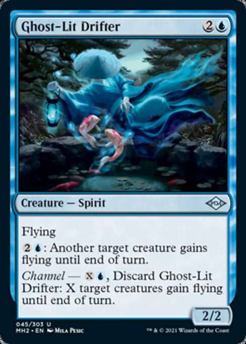 Ghost-Lit Drifter (Modern Horizons 2) Medium Play