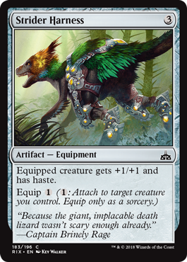 Strider Harness (Rivals of Ixalan) Near Mint