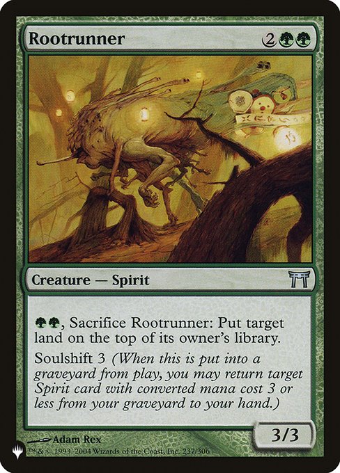Rootrunner (The List) Near Mint