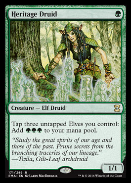 Heritage Druid (Eternal Masters) Near Mint Foil