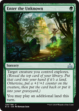 Enter the Unknown (Rivals of Ixalan) Near Mint