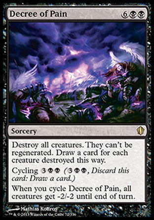 Decree of Pain (Commander 2013 Edition) Near Mint