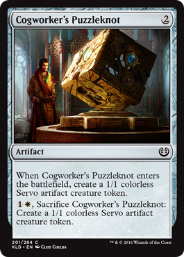 Cogworker's Puzzleknot (Kaladesh) Medium Play