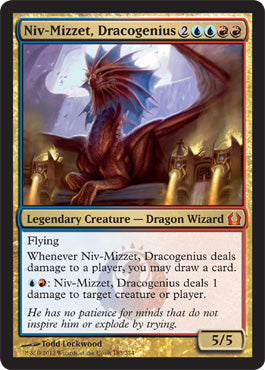 Niv-Mizzet, Dracogenius (Return to Ravnica) Light Play