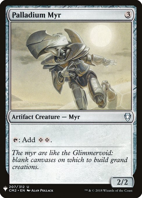 Palladium Myr (Mystery Booster) Light Play