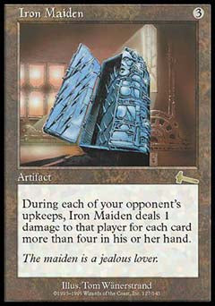 Iron Maiden (Urza's Legacy) Medium Play Foil