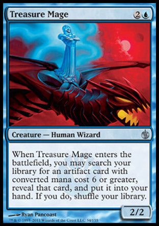 Treasure Mage (Mirrodin Besieged) Medium Play Foil