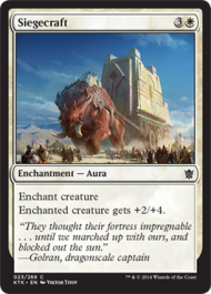Siegecraft (Khans of Tarkir) Near Mint Foil