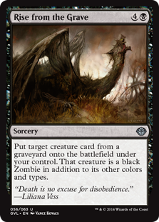 Rise from the Grave (Duel Decks Anthology: Garruk vs Liliana) Medium Play