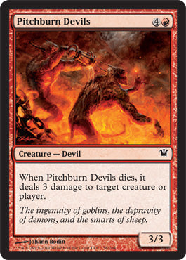 Pitchburn Devils (Innistrad) Medium Play Foil