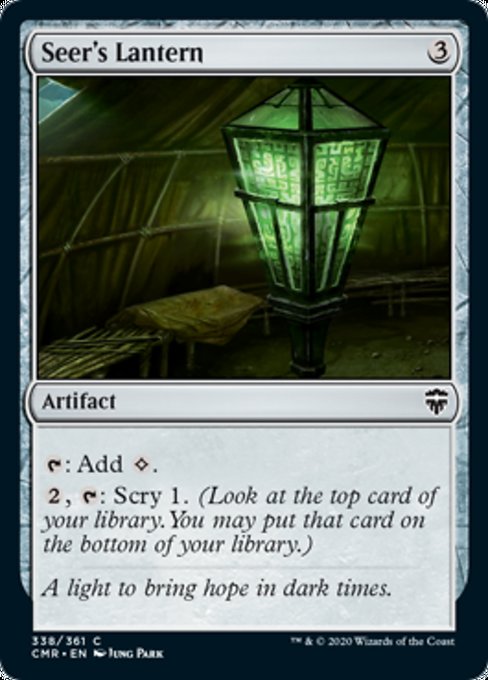 Seer's Lantern (Commander Legends) Medium Play