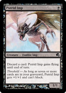 Putrid Imp (Premium Deck Series: Graveborn) Light Play Foil