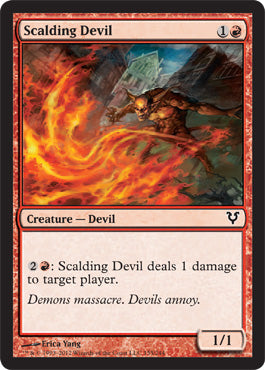 Scalding Devil (Avacyn Restored) Light Play
