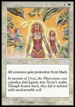 Absolute Grace (Urza's Saga) Damaged / Poor