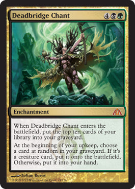 Deadbridge Chant (Dragon's Maze) Light Play Foil