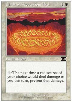 Circle of Protection: Red (Classic 6th Edition) Near Mint