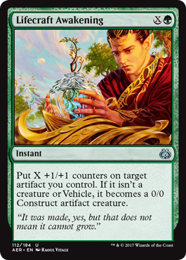 Lifecraft Awakening (Aether Revolt) Near Mint