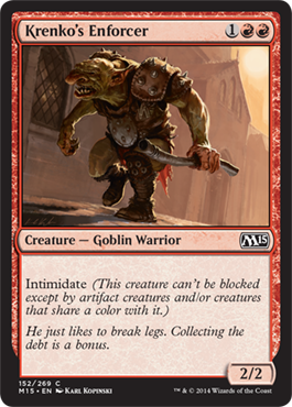 Krenko's Enforcer (Magic 2015 Core Set) Medium Play