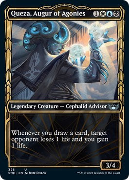 Queza, Augur of Agonies (Showcase) (Streets of New Capenna) Near Mint