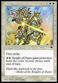 Knight of Dawn (Tempest) Near Mint