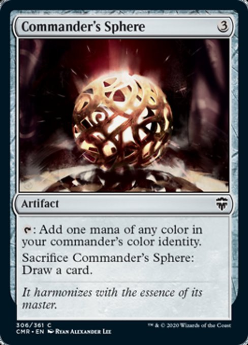 Commander's Sphere (Commander Legends) Near Mint Foil