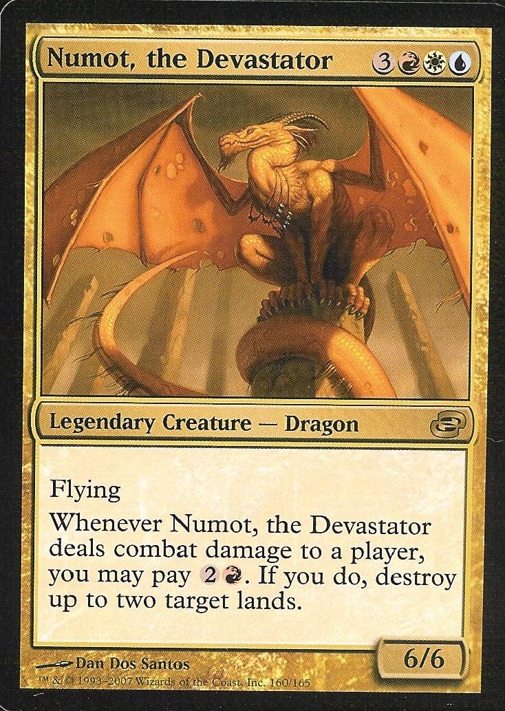 Numot, the Devastator (Planar Chaos) Medium Play