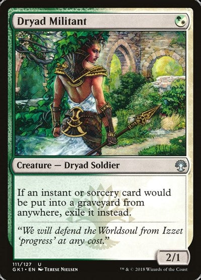 Dryad Militant (Guilds of Ravnica: Guild Kits) Near Mint