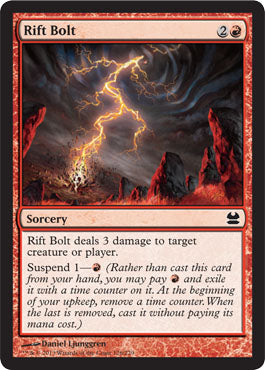 Rift Bolt (Modern Masters) Light Play Foil