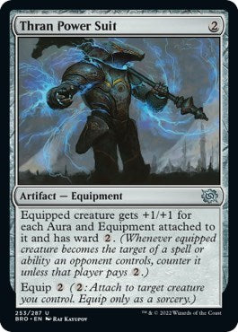 Thran Power Suit (The Brothers' War) Near Mint Foil