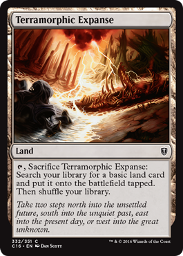 Terramorphic Expanse (Commander 2016 Edition) Near Mint