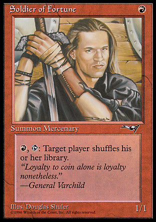Soldier of Fortune (Alliances) Near Mint