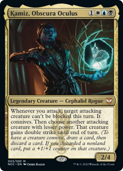 Kamiz, Obscura Oculus (Commander: Streets of New Capenna) Near Mint Foil