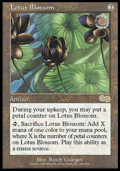 Lotus Blossom (Urza's Saga) Near Mint