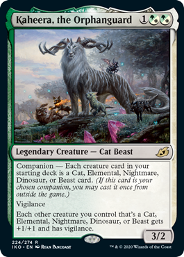 Kaheera, the Orphanguard (Ikoria: Lair of Behemoths) Near Mint