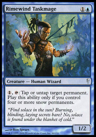 Rimewind Taskmage (Coldsnap) Medium Play