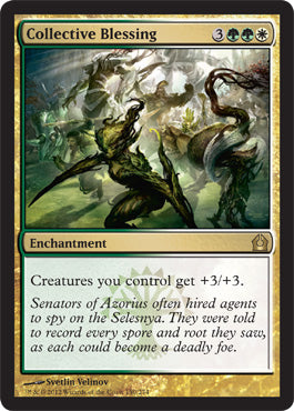 Collective Blessing (Return to Ravnica) Medium Play