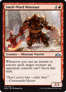 Smelt-Ward Minotaur (Guilds of Ravnica) Near Mint