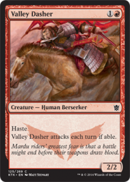 Valley Dasher (Khans of Tarkir) Near Mint