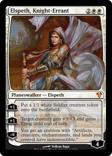 Elspeth, Knight-Errant (Modern Event Deck 2014) Medium Play