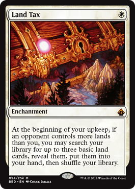 Land Tax (Battlebond) Light Play