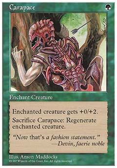 Carapace (5th Edition) Light Play