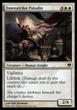 Dawnstrike Paladin (Duel Decks: Heroes vs Monsters) Near Mint